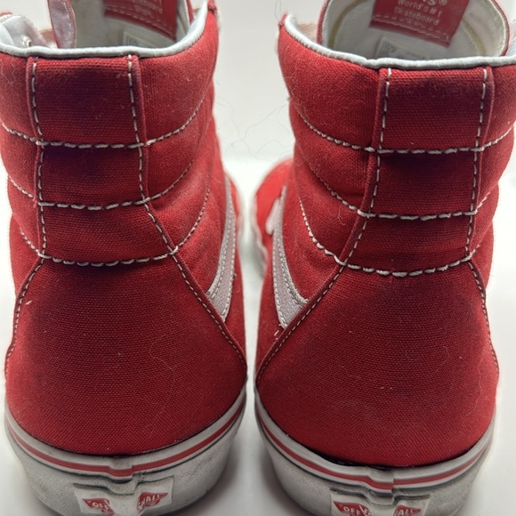 Vans Mens canvas high tops - Picture 3 of 8